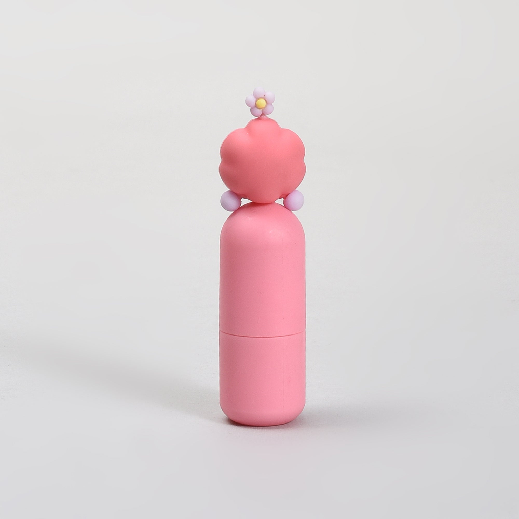 Cute Big-Eyed Pink Monster Mini Highlighter Pen- Pink Colour