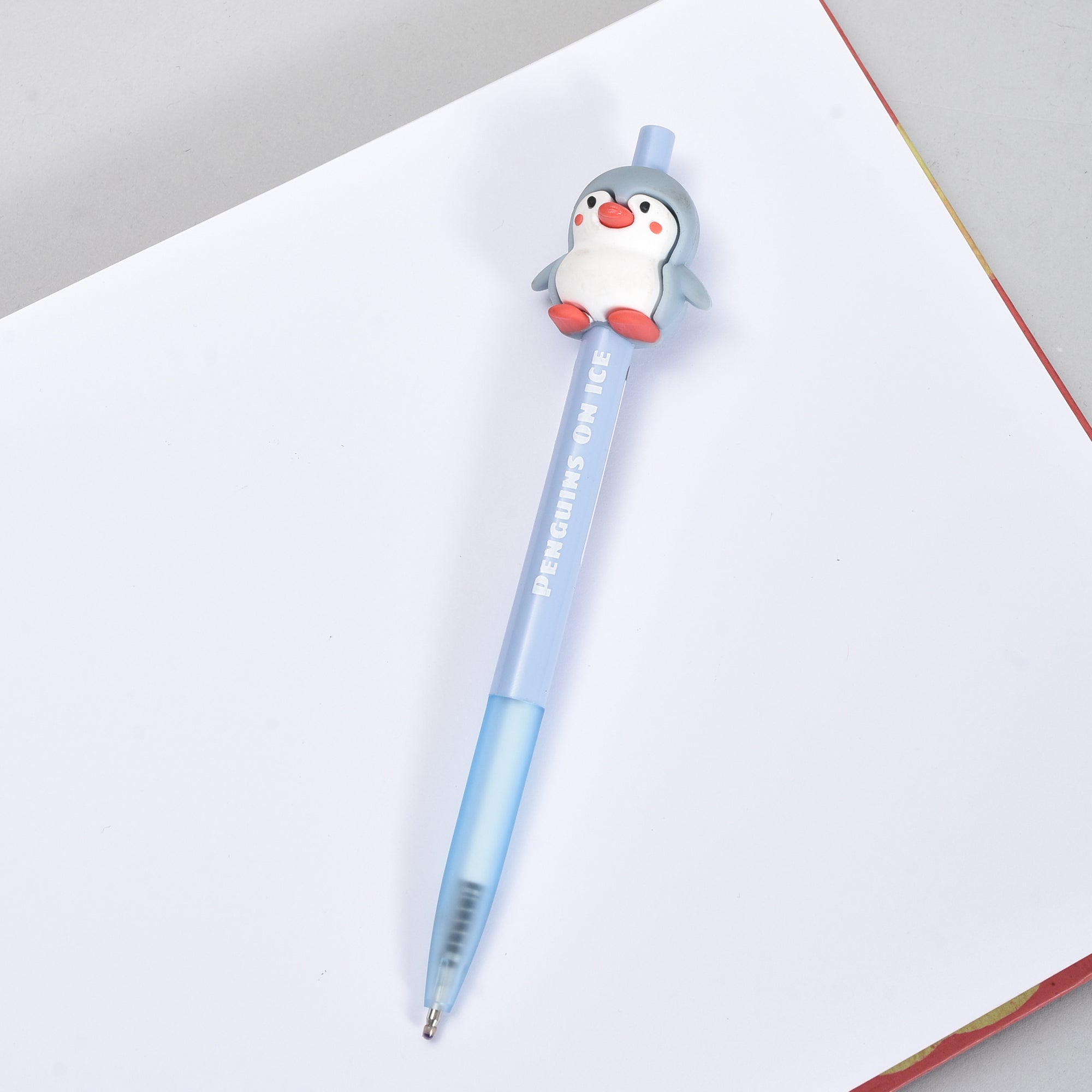 Blue Penguin Retractable Ball Point Pen