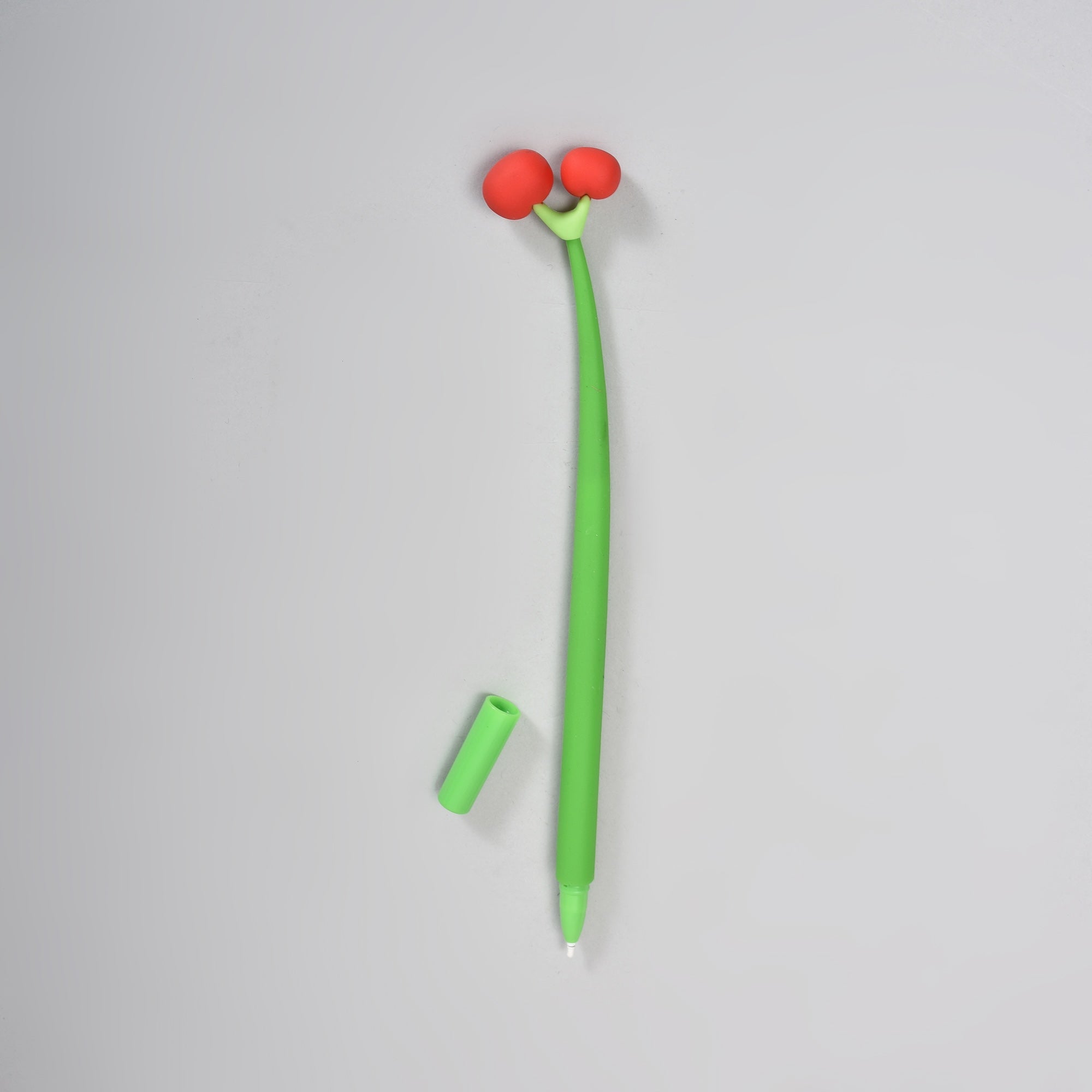 Red Cherry Gel Pen- Black Ink