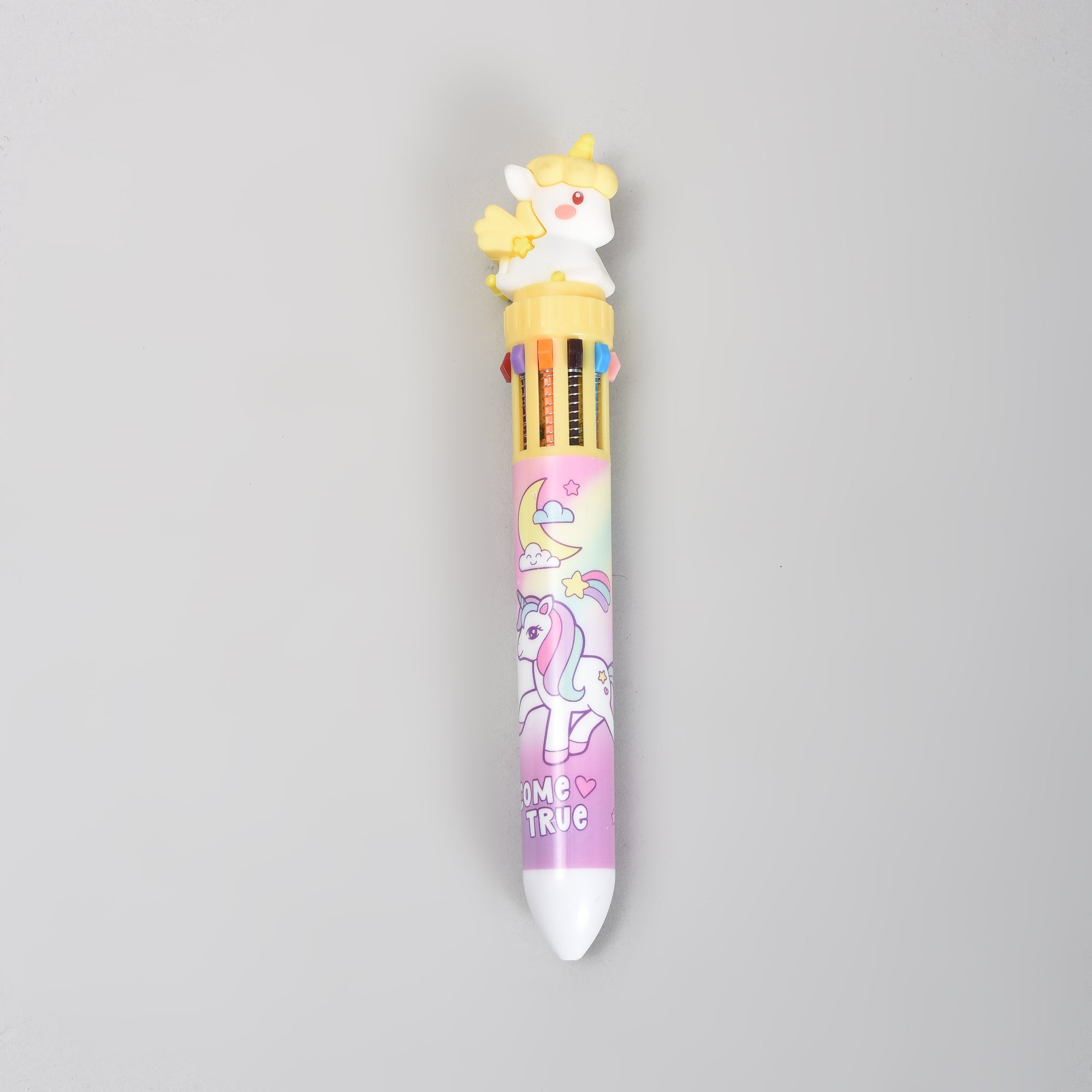 Unicorn 10 -1 Multi Colour Retractable Ballpoint Pen