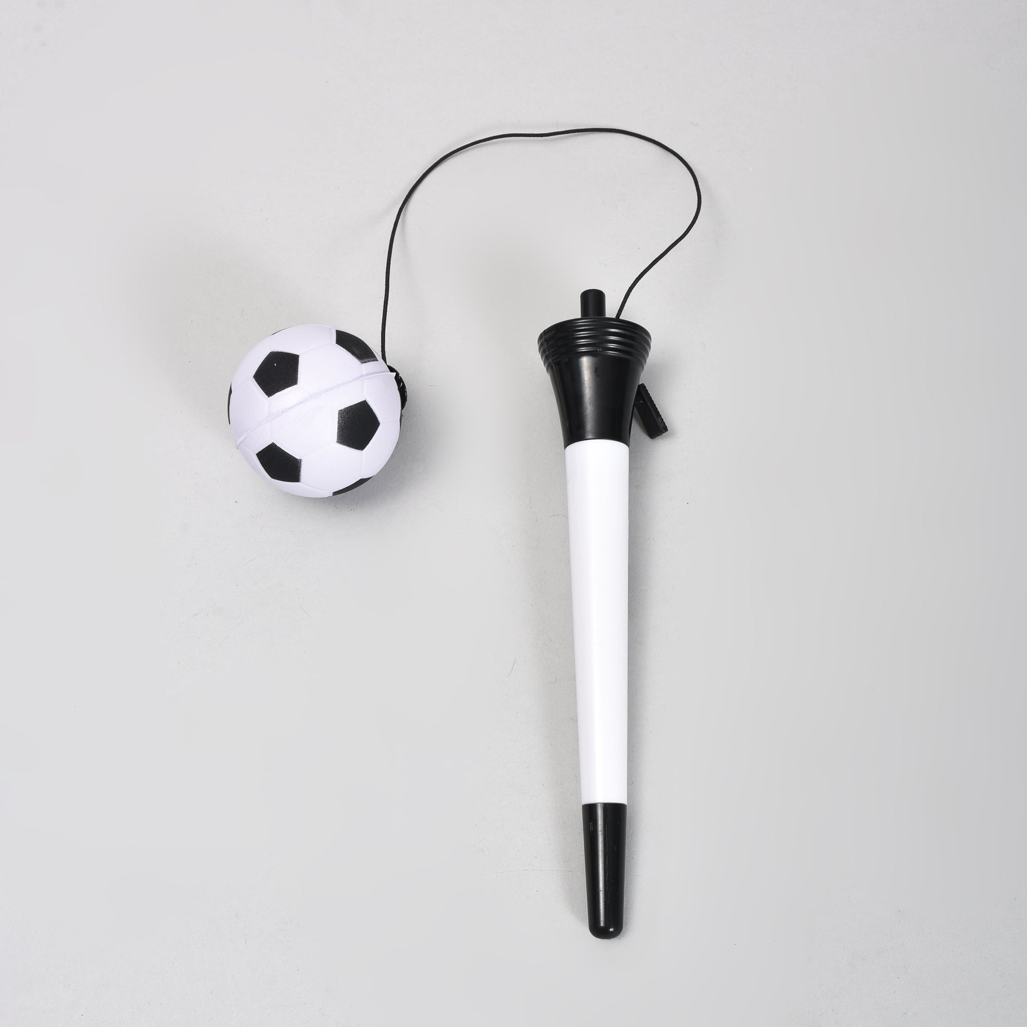 Mumuso’s Football Ball Pen - White & Black