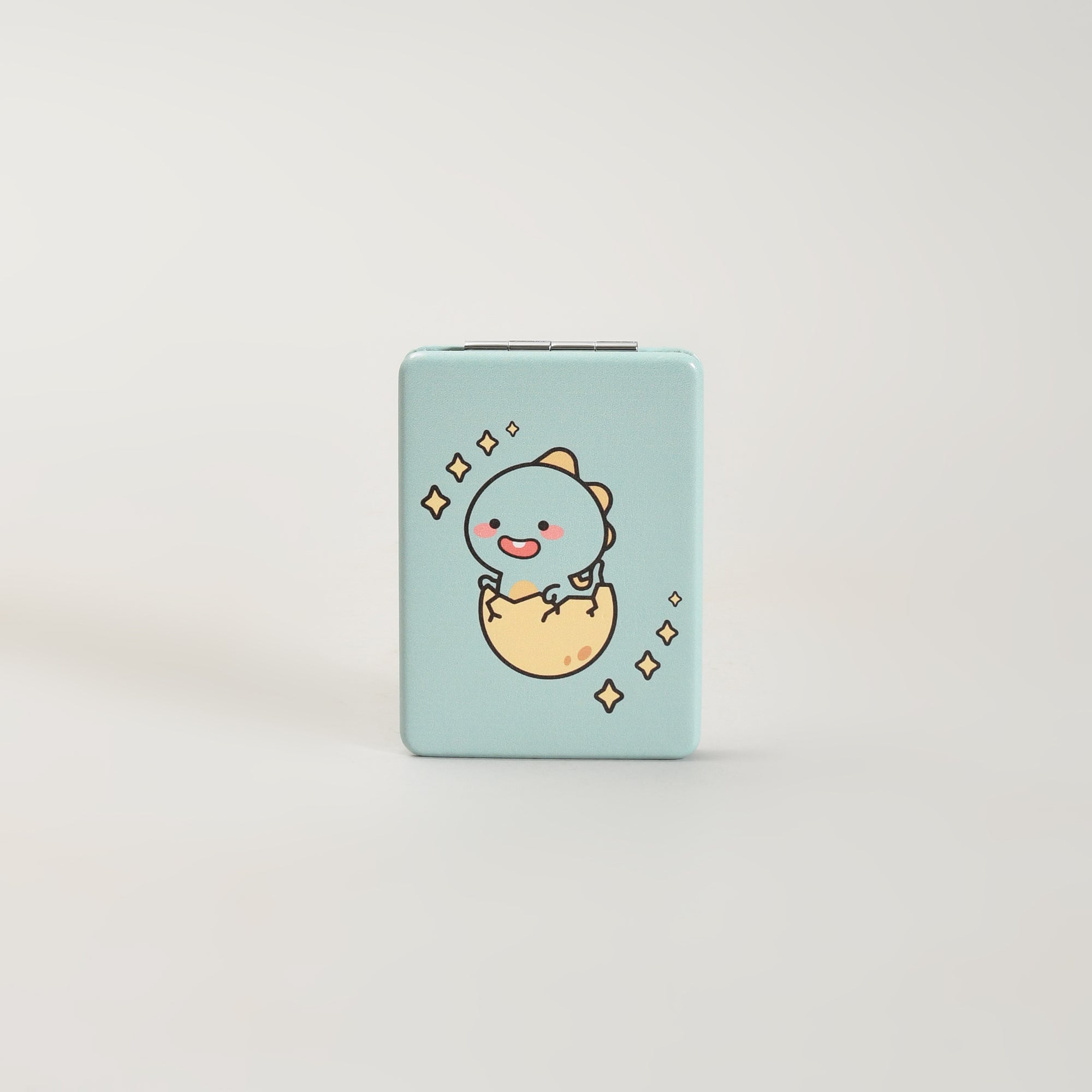 MUMUSO Mini Cartoon Folding Mirror Rectangular Green