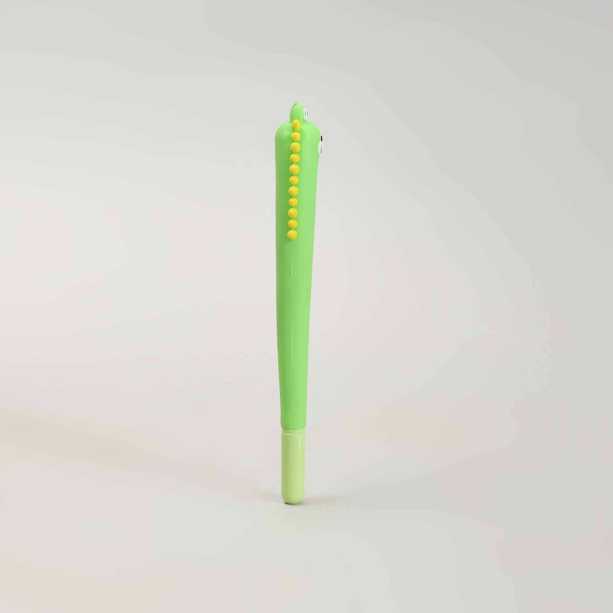 Mumuso Cute Green Crocodile Black Gel Pen