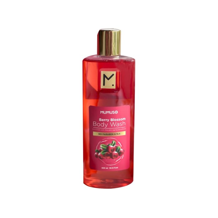 Berry Blossom Body Wash for Fresh Glowing Skin Mumuso