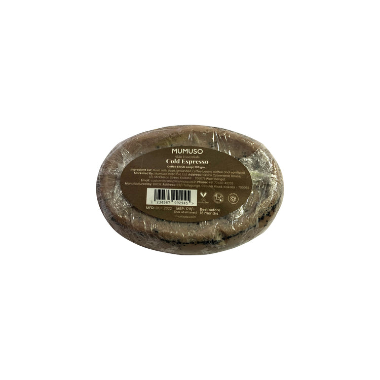 Cold Espresso - Coffee Scrub Soap - 100 gm Mumuso