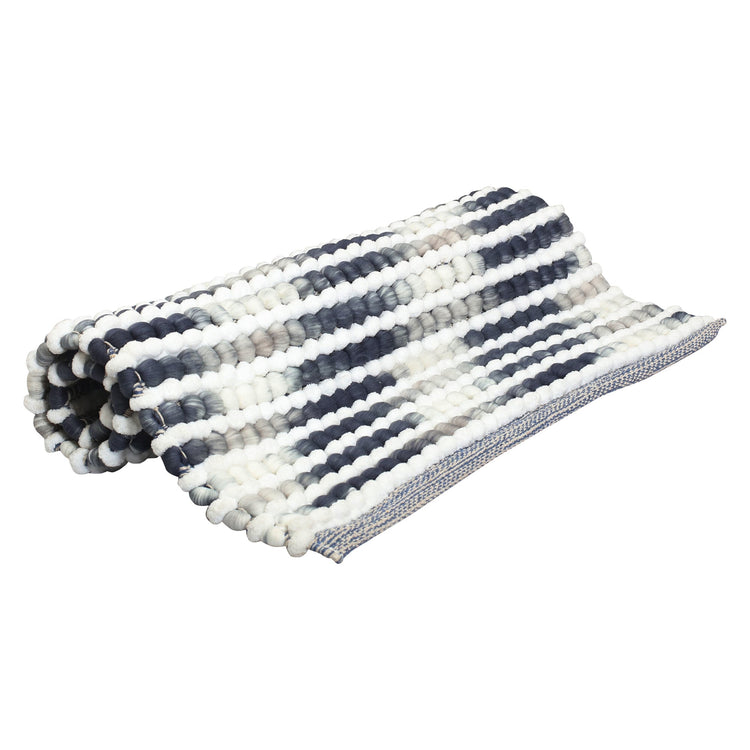 Microfiber Loop Fugga Rugs - Dark Grey Mumuso