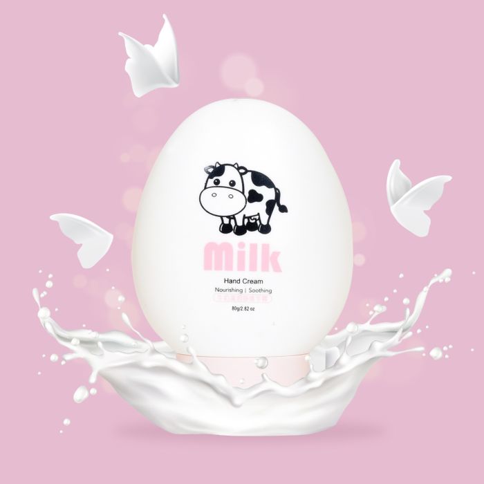 Milk Hand Cream (Nourishing and Soothing) for Soft and Smooth Hands) Mumuso