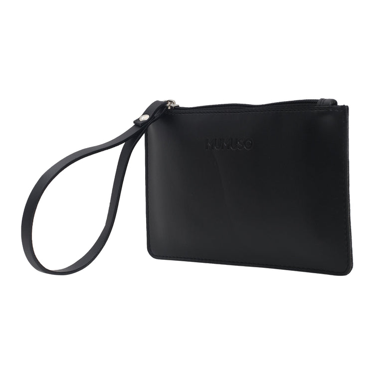Sassy Wristlet Purse - Black Mumuso