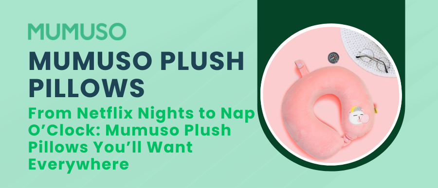 Mumuso Plush Pillows