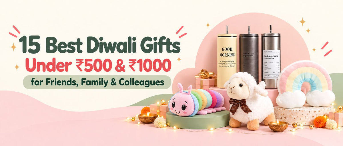 15 Best Diwali Gifts Under ₹500 and ₹1000 for Friends, Family and Colleagues
