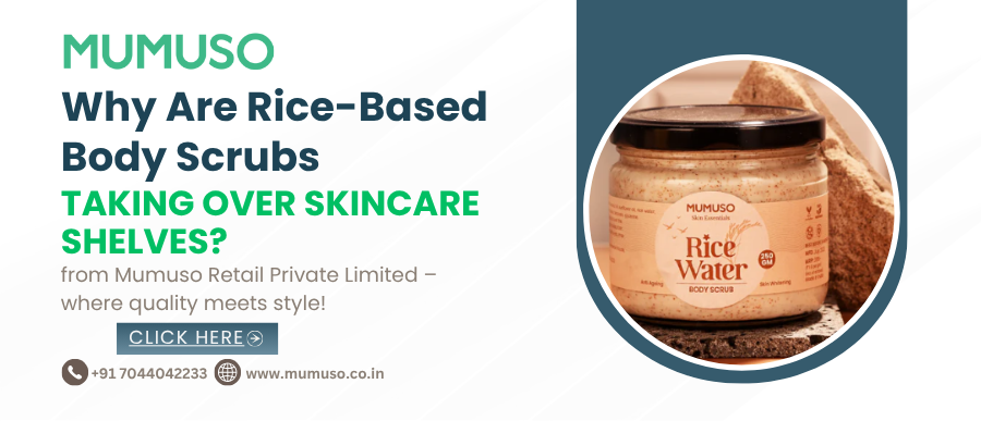 rice-based body scrubs