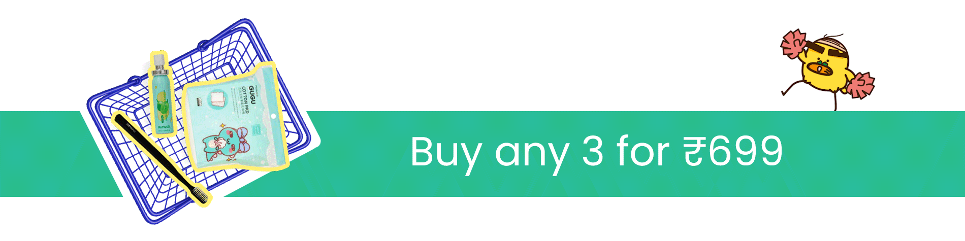 ANY 3 FOR 699