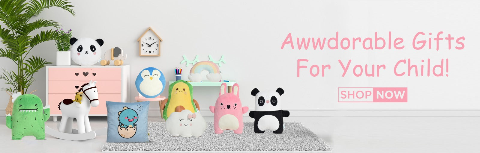 PLUSH TOYS & PILLOWS