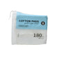 180 Count Finger-Cot Cotton Pads - White Mumuso