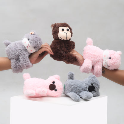 Cuddly Plush Animal Slap Wrist Band Strap - 15 cm