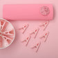 Pink Clothes Pins in a Bucket- 24 clips