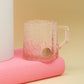 Dazzling Glass Cherry Blossom Glass Cup- 260ml