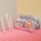 Mini Portable Contact Lens Case- Baby Blue