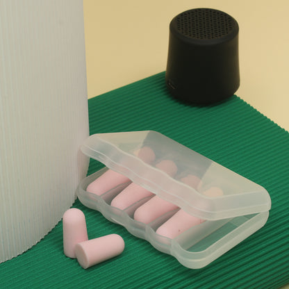 Memory Foam Earplugs ( 5pairs/ Pink)
