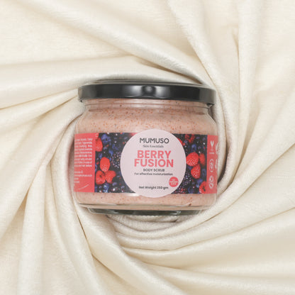Mumuso Skin Essentials Berry Fusion Body Scrub