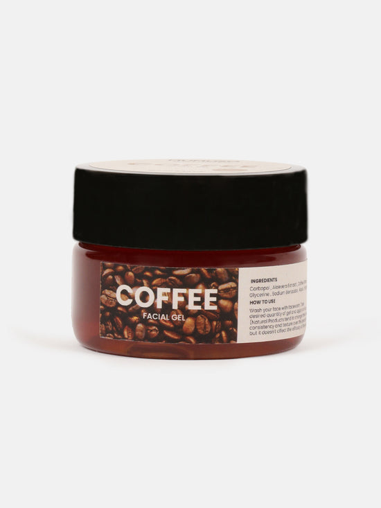 Coffee Facial Gel for Lightweight Hydration