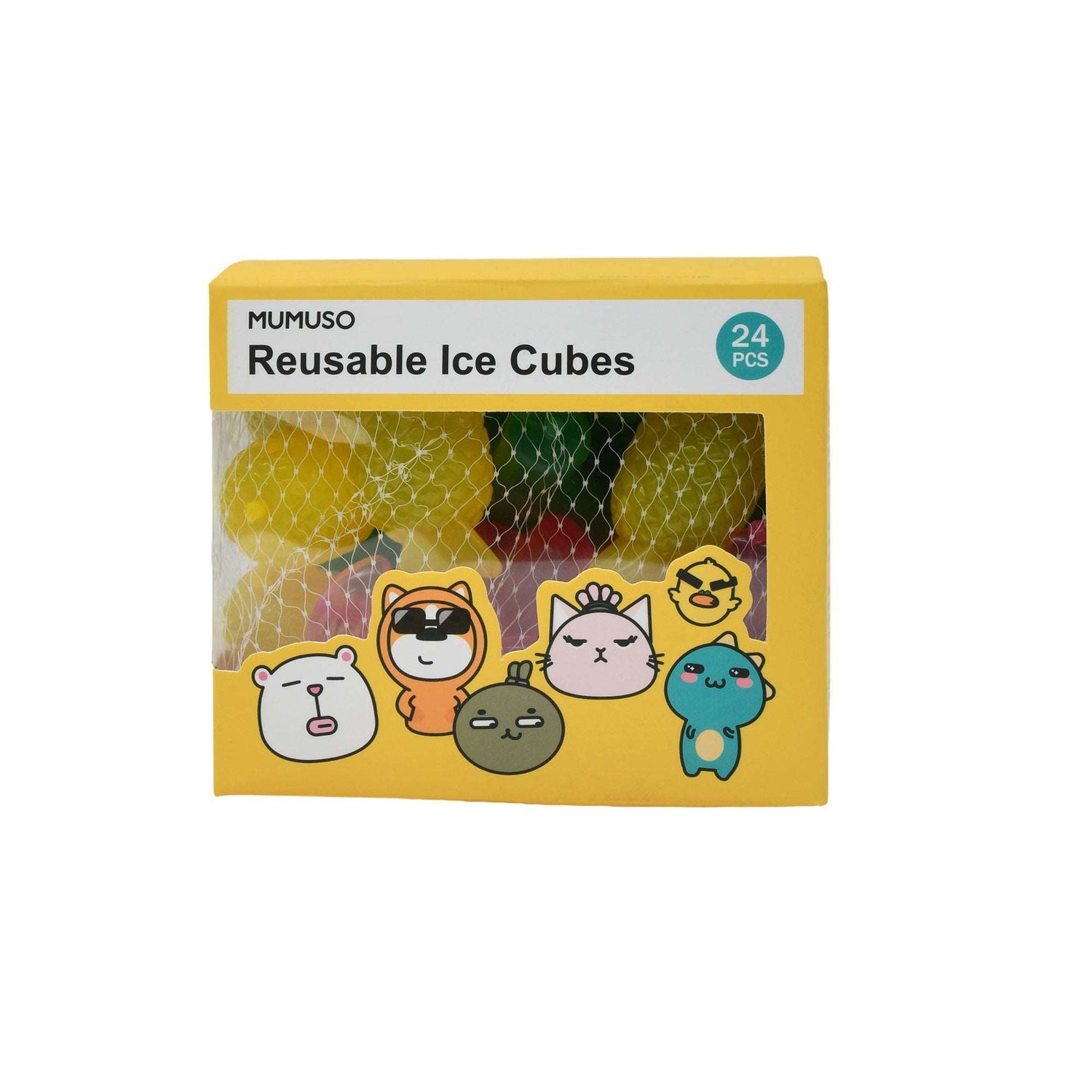 24 Piece of Reusable Ice Cubes Mumuso