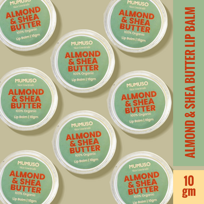 Organic Shea Butter &amp; Almond Lip Balm