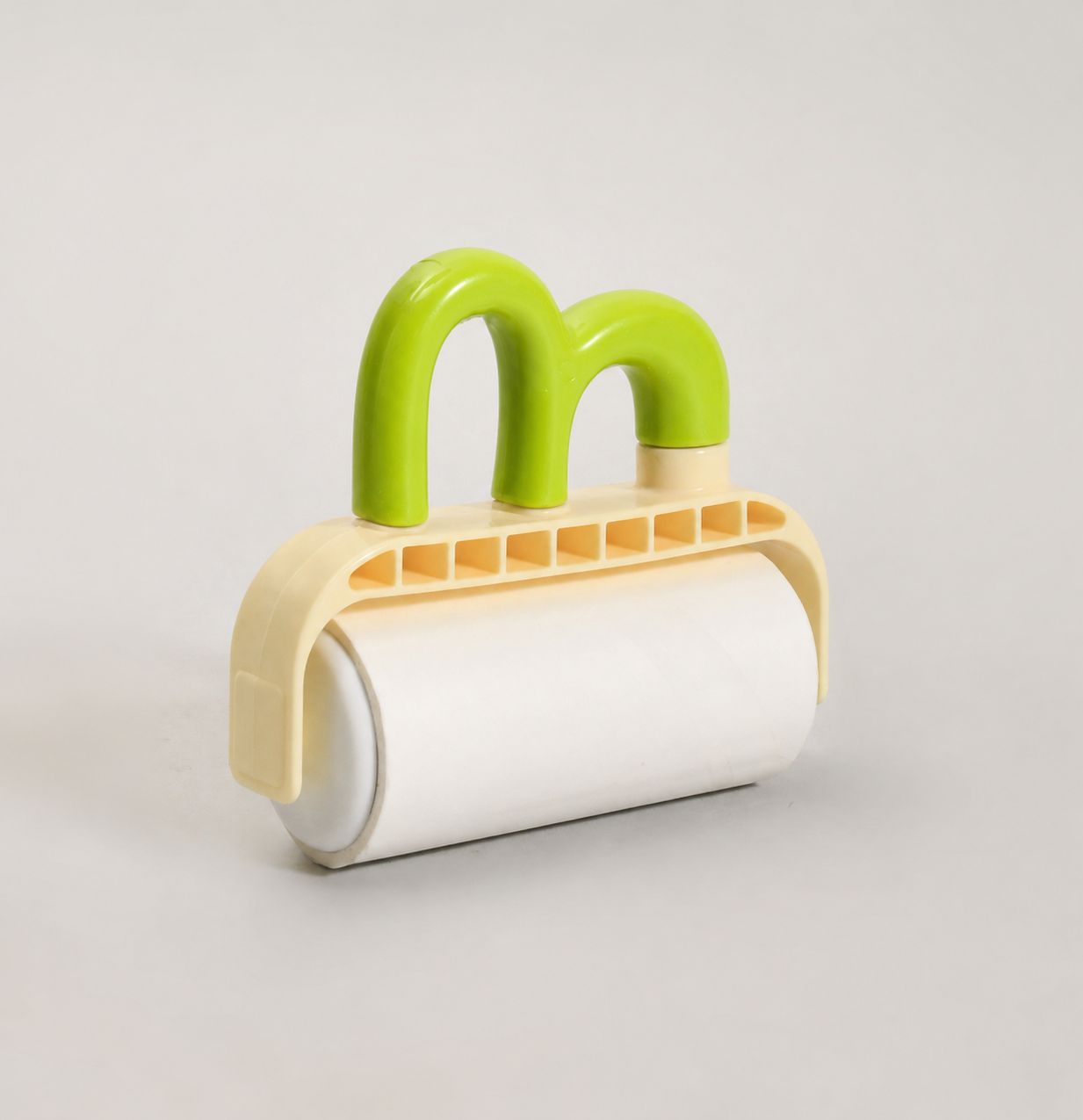 Cute Handheld Lint Roller - 60 Sheets / Green Handle