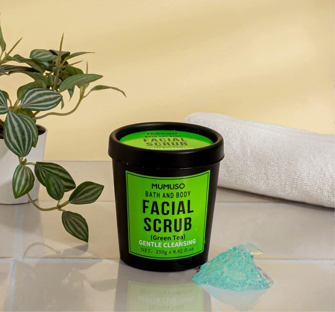 Beauty Base Gentle Facial Scrub Gel - Green Tea / 250 gm