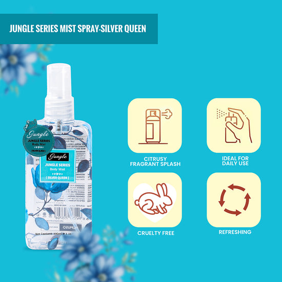 Jungle Series Body Mist - Silver Queen / 100 ml
