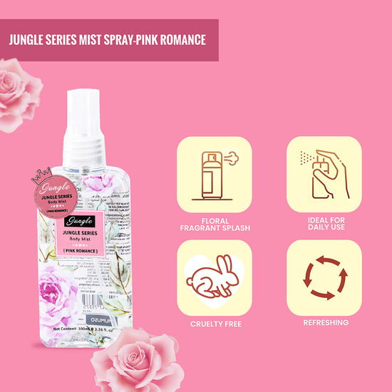 Jungle Series Body Mist - Pink Romance / 100 ml
