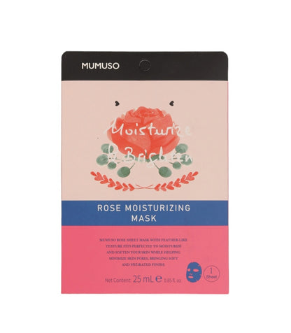 Hydrate &amp; Nourish Facial Mask - Moisturizing Rose