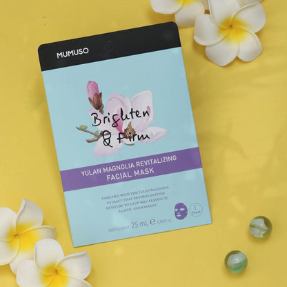 Hydrate &amp; Nourish Facial Sheet Mask - Revitalizing Yulan Magnolia