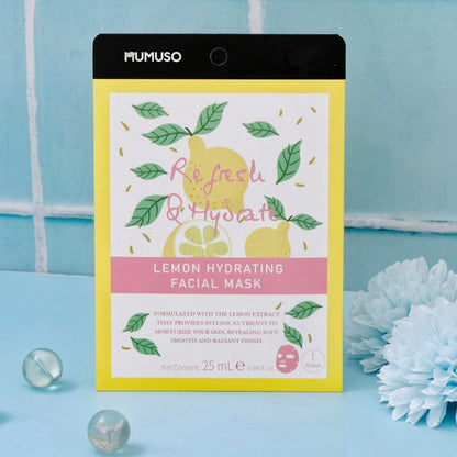 Hydrate &amp; Nourish Facial Mask - Refreshing Lemon