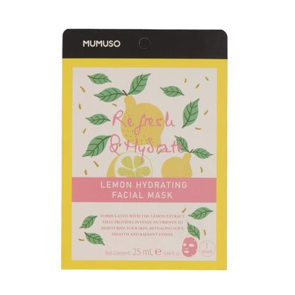 Hydrate &amp; Nourish Facial Mask - Refreshing Lemon
