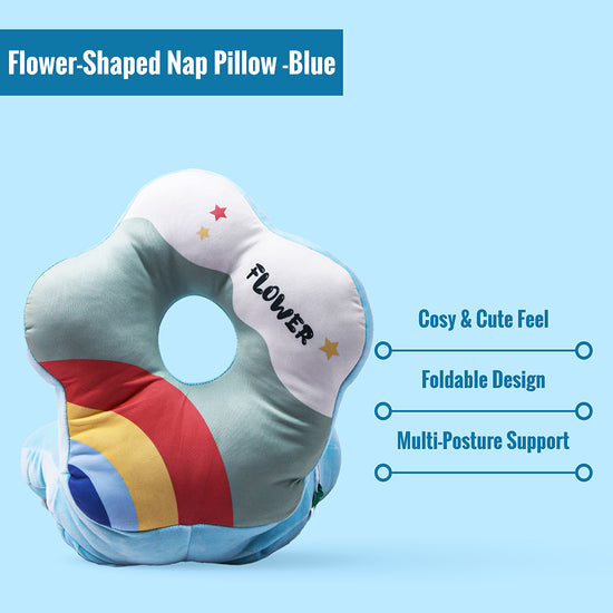Flower-Shaped Multipurpose Nap Pillow