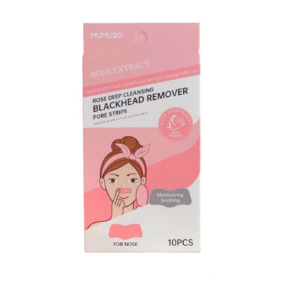 Deep Cleansing Blackhead Remover Pore Strip - Rose / 10 Pcs.