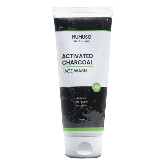 Activated Charcoal Face Wash - 100 ml Mumuso