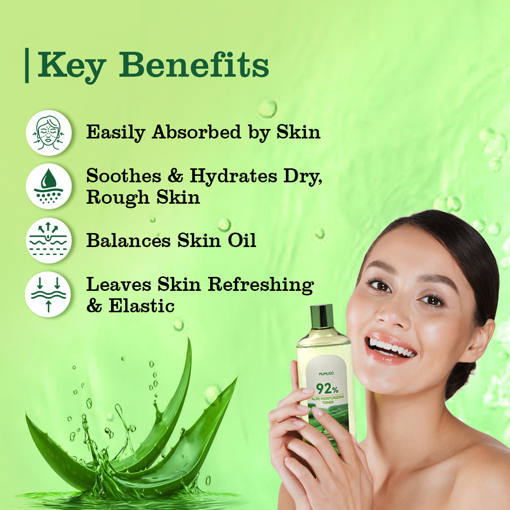 Aloe Moisturising Toner - 400 ml