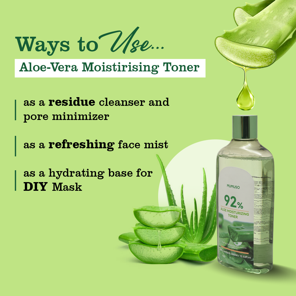 Aloe Moisturising Toner - 400 ml