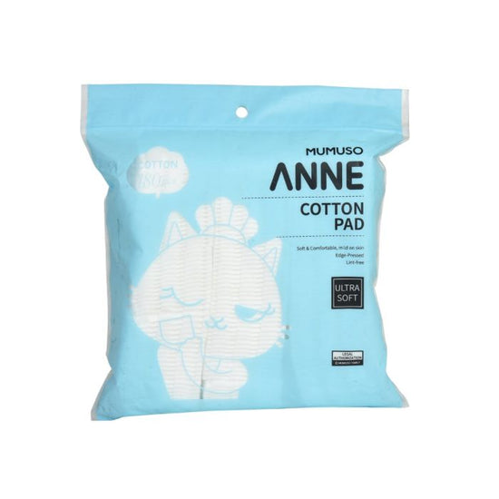 Anne Ultra-Soft Cleansing Cotton Pads - 180 pcs Mumuso