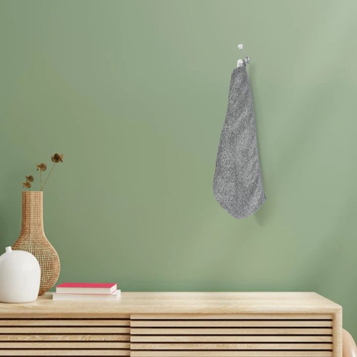Anti Bacterial Hair Towel Wrap - Grey Mumuso