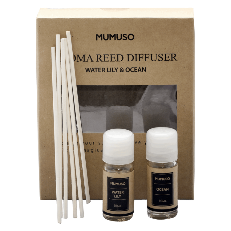 Aroma Reed Diffuser - Water Lily & Ocean Mumuso