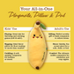 Playful Banana Cute Plush Toy - Yellow
