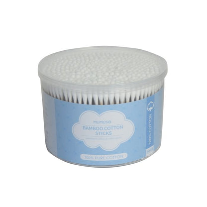 Bamboo Cotton Sticks - a Pack of 500 pieces Mumuso