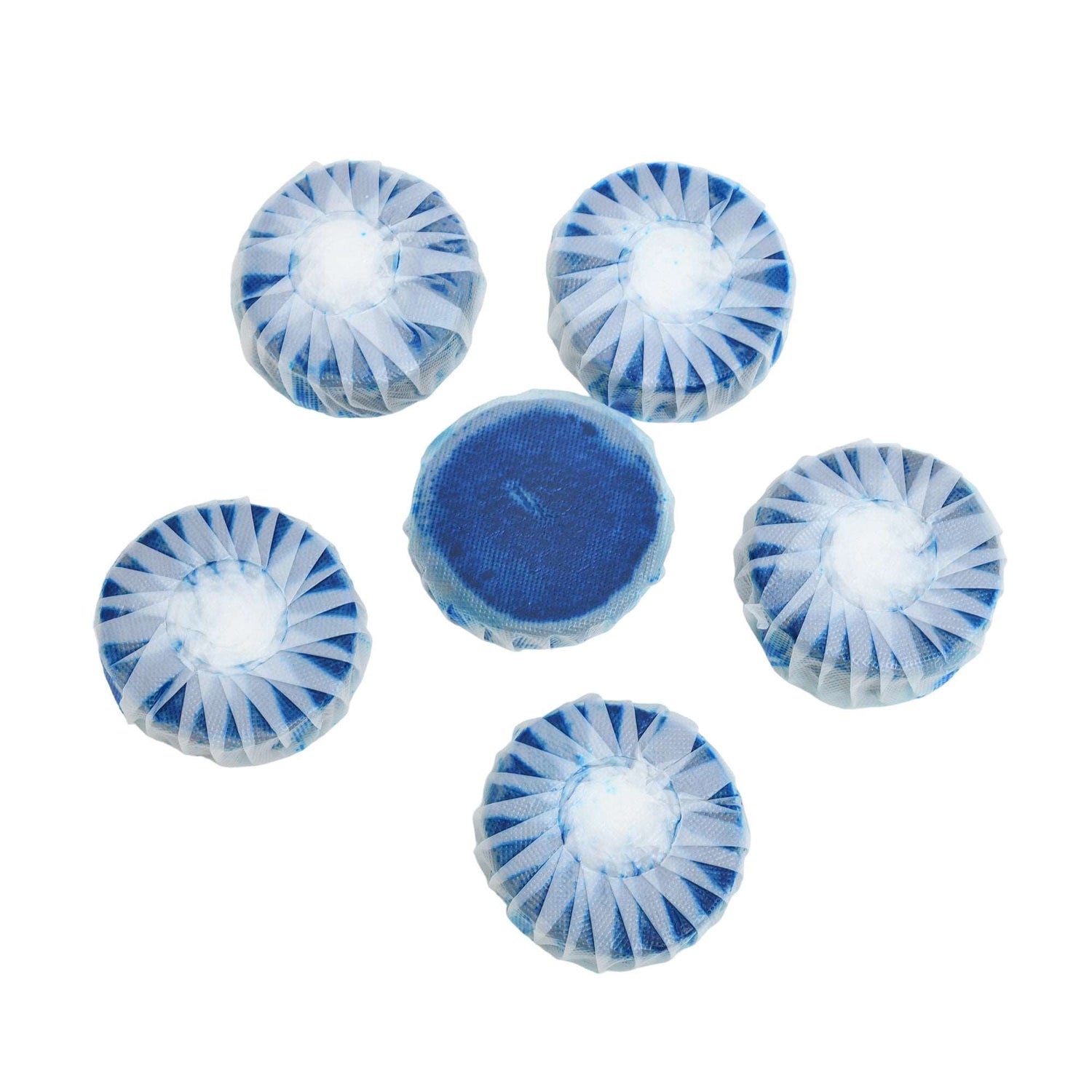 Blue Bubble Toilet Bowl Cleaner - Pack of 6 Mumuso