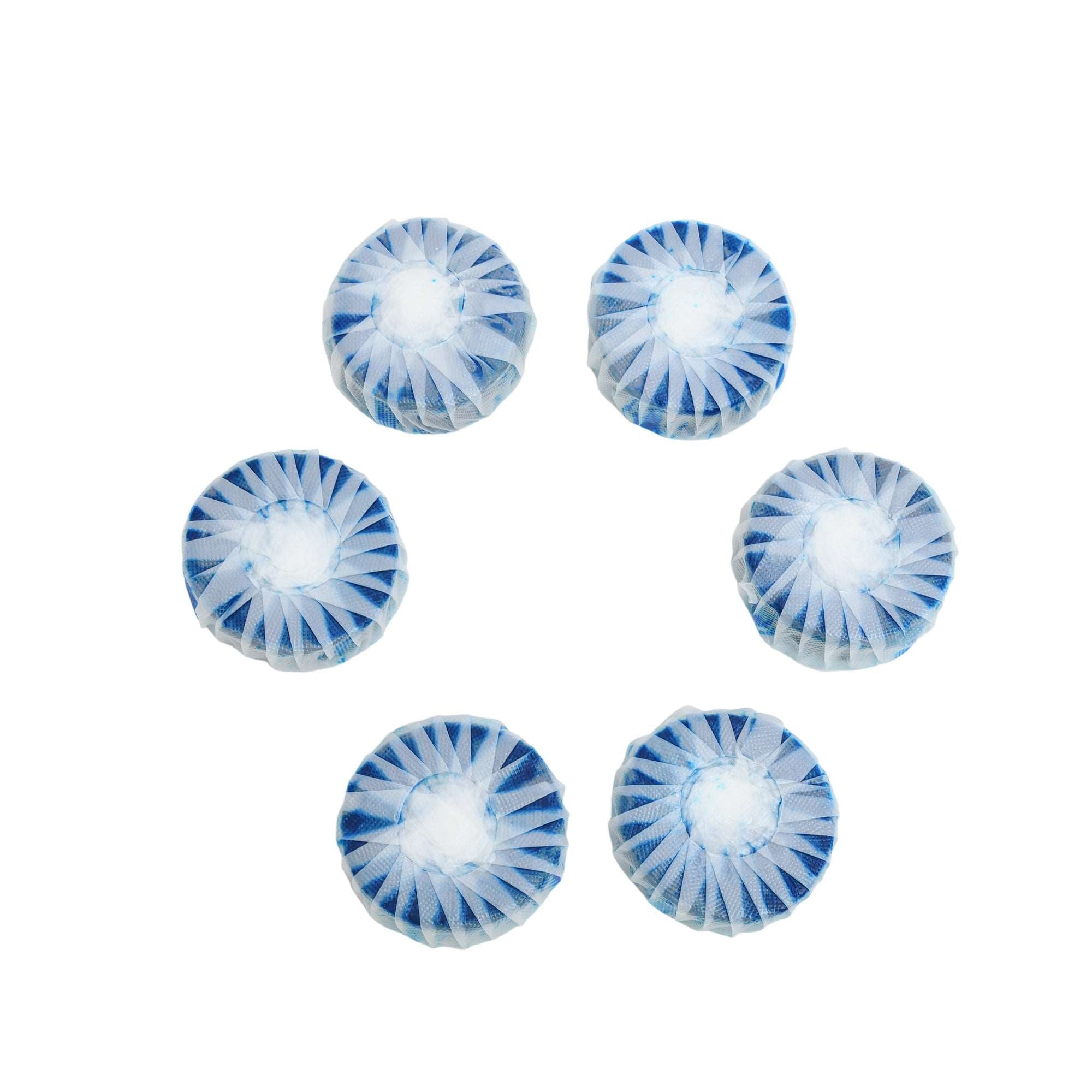 Blue Bubble Toilet Bowl Cleaner - Pack of 6 Mumuso