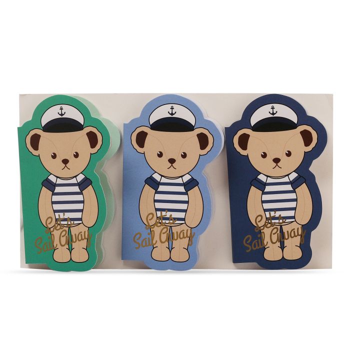 Blue Ocean Collection Sticky Note (3-Pack) Mumuso