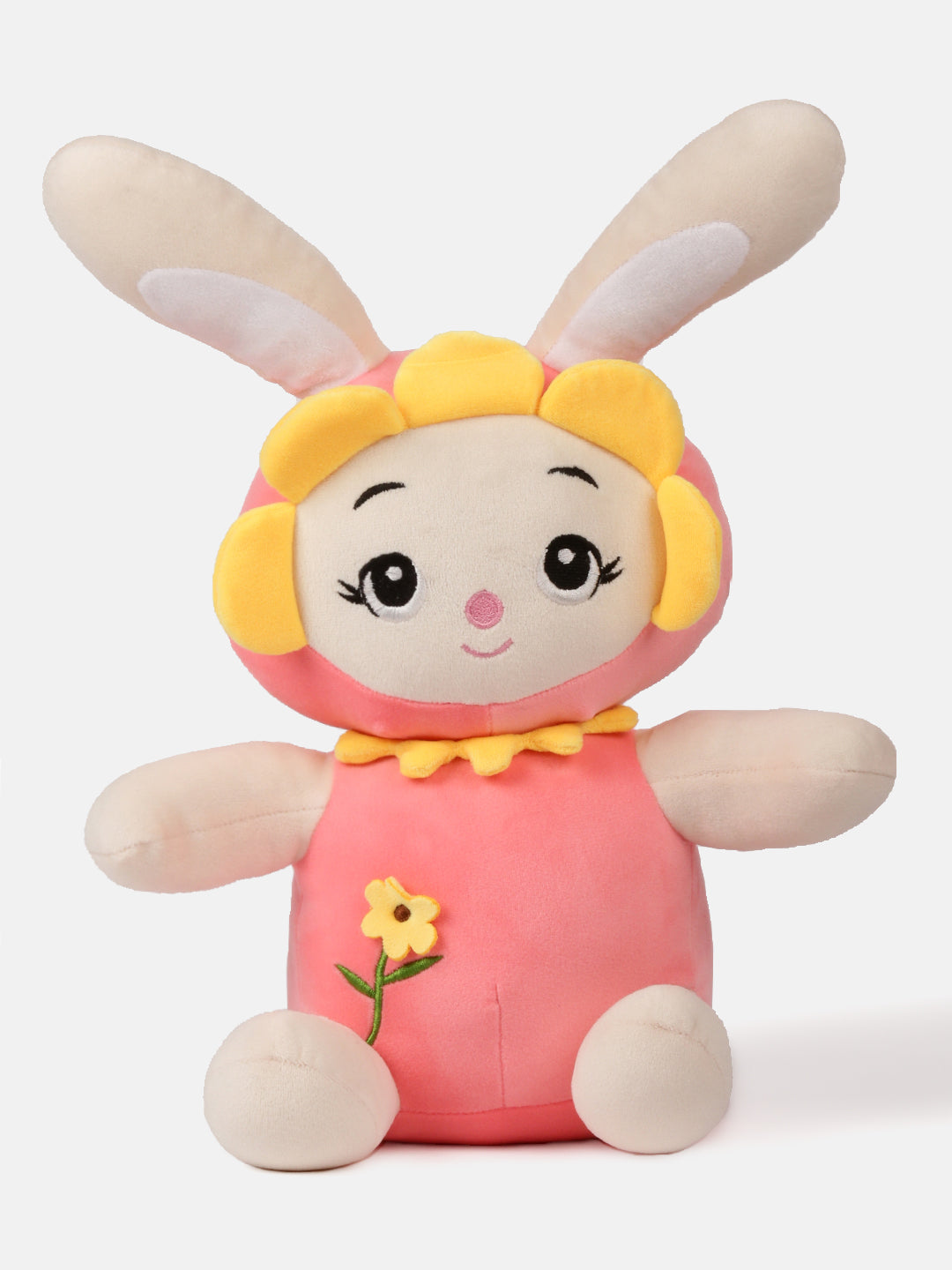 Bright &amp; Beautiful Sunflower Bunny - Pink &amp; Yellow