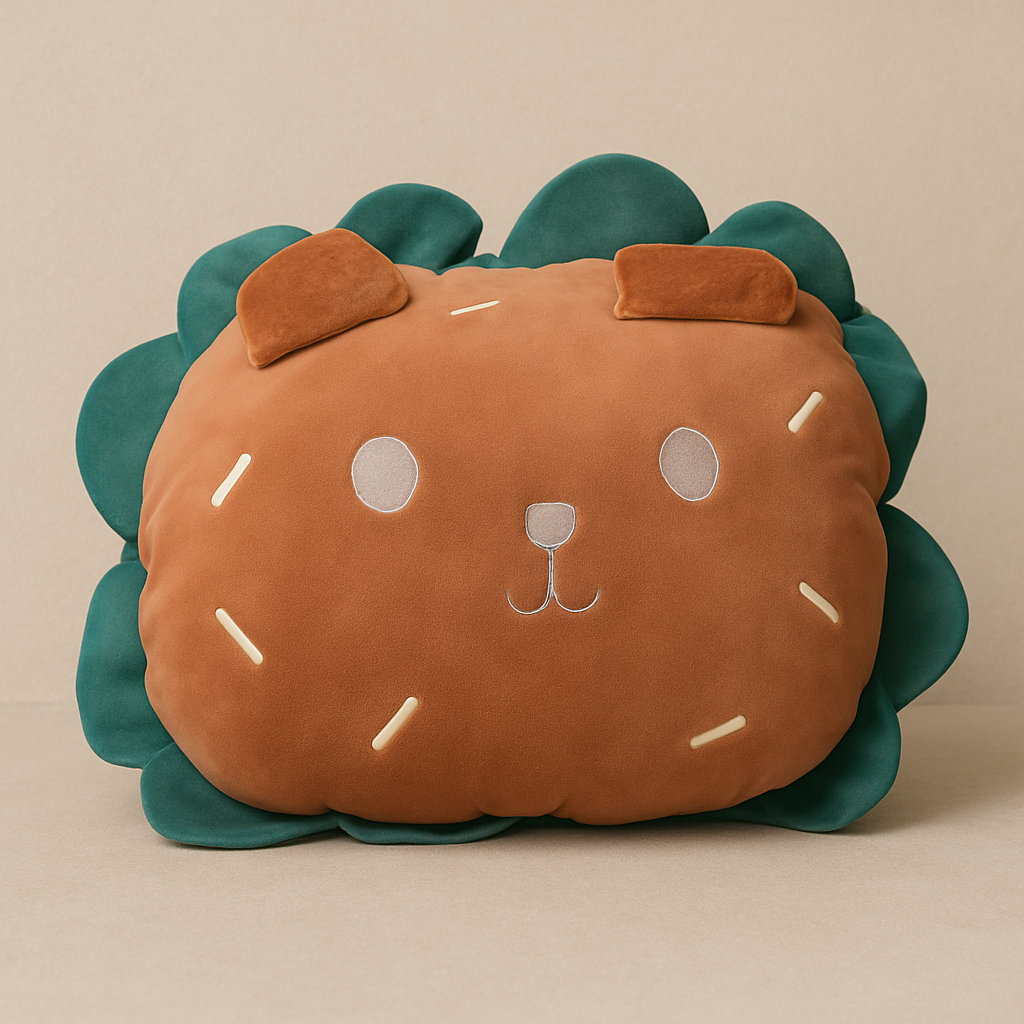 Little Bear Hamburger Handwarmer Pillow